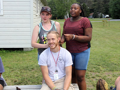 Campers at Park Forest