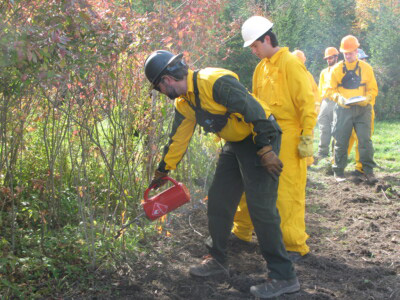 Andrew Vander Yacht starting fire