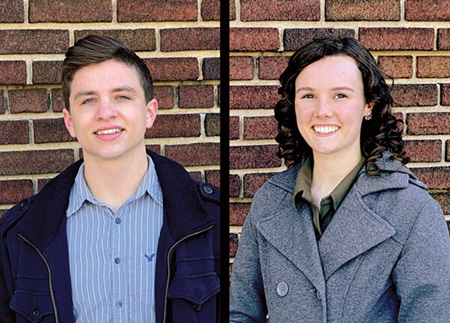 Timothy Webb-Horvath and Molly Mulhare