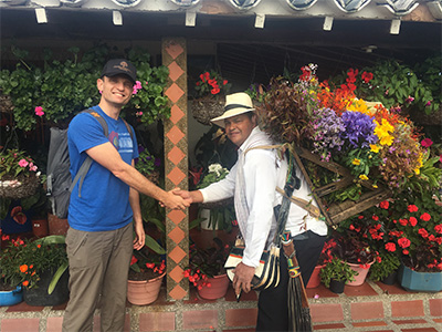 Roman Yavich meeting Don Jose Angel Zapata