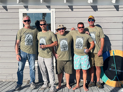 John Connor, Bob Nichols, Steve Stuckey, Scott Tyler and Rick Kriner