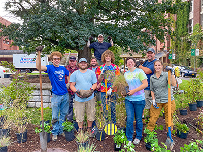 Ian Davis, Jeff Demperio, Luis Suatoni, Brett Schumacher, Shane Wehr, Molly Jacobson, Mike Vargason, Susan Fassler (Director of Sustainable Operations, ESF)
